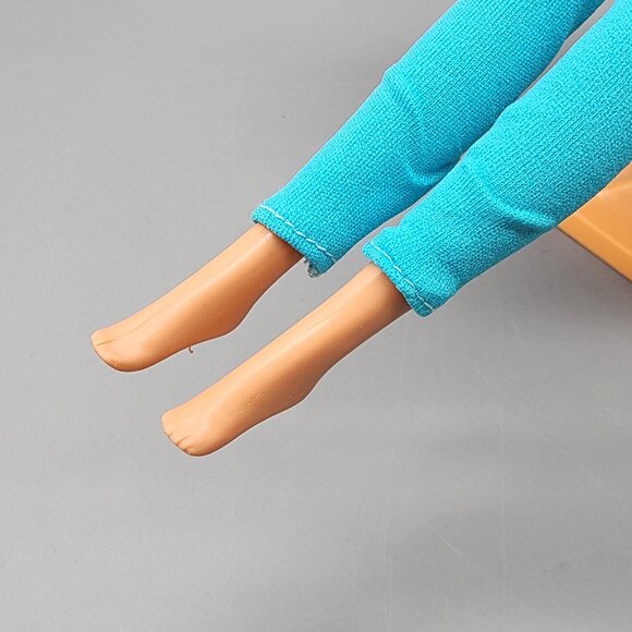 Vintage 1989 Barbie Western Fun Doll Mattel Blonde Pink Outfit No Original Boots - Picture 12 of 12